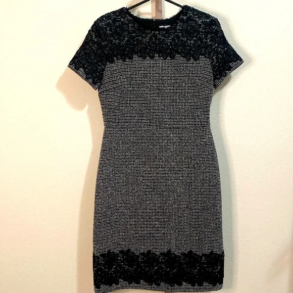 chinese dress ladies Sheer Jacquard Floral Fit And Flare Dress | Dresses & Jumpsuits main image 1